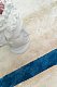Тканый ковер LEMURE White & Blue Art. LB32466