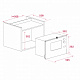 Микроволновая печь TEKA ML 825 TFL
