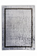 Тканый ковер LEMURE Grey & Black Art. LB00002