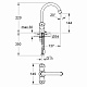 Смеситель для раковины Costa S Art. 21338001