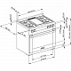 Плита комбинированная Milie Range Cooker HR1936 Art. 25193651RU