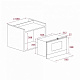 Микроволновая печь TEKA ML 822 BIS L BLACK